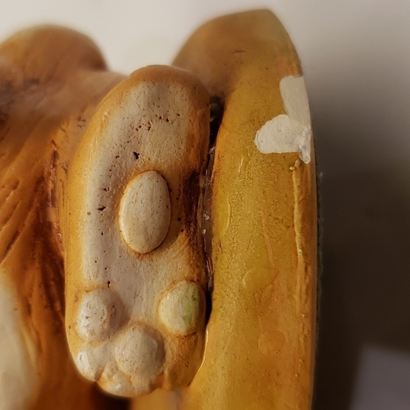 Vintage Moorcraft Striker Rabbit Figurine Hand Painted England - Picture 8 of 9